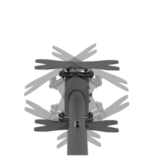 Neomounts CL35-340BL22 Dual Monitor/TV Mount Ceiling | Adjustable Height, Rotate, Tilt, Swivel | 23-42 Neomounts CL35-340BL22 Dual Monitor/TV Mount Ceiling | Adjustable Height, Rotate, Tilt, Swivel | 23-42