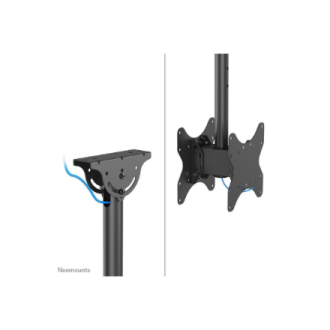 Neomounts CL35-340BL22 Dual Monitor/TV Mount Ceiling | Adjustable Height, Rotate, Tilt, Swivel | 23-42 Neomounts CL35-340BL22 Dual Monitor/TV Mount Ceiling | Adjustable Height, Rotate, Tilt, Swivel | 23-42