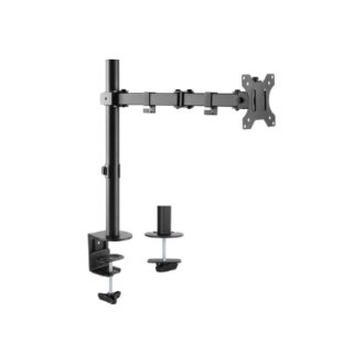 Neomounts Desk Mount | FPMA-D550BLACK Monitor Arm | Adjustable Height, Rotate, Tilt, Swivel | 10-32 Neomounts Desk Mount | FPMA-D550BLACK Monitor Arm | Adjustable Height, Rotate, Tilt, Swivel | 10-32