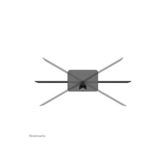 Neomounts Desk Mount | DS45-430BL12 TV stand | Adjustable Height, Swivel | 23-43 