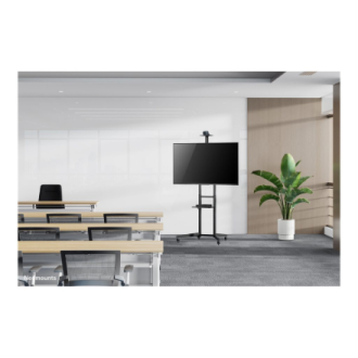 Neomounts Floor stand | FL50-550BL1 TV trolley | Adjustable Height, Tilt | 37-70 Neomounts Floor stand | FL50-550BL1 TV trolley | Adjustable Height, Tilt | 37-70