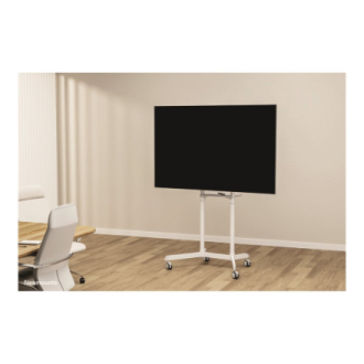 Neomounts Floor stand | NS-M1250WHITE TV trolley | Rotate, Tilt | 37-70 Neomounts Floor stand | NS-M1250WHITE TV trolley | Rotate, Tilt | 37-70