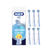 Oral-B | Replaceable toothbrush heads | iO UltimateClean | Heads | For adults | Number of brush heads included 6 | White Oral-B | Replaceable toothbrush heads | iO UltimateClean | Heads | For adults | Number of brush heads included 6 | White