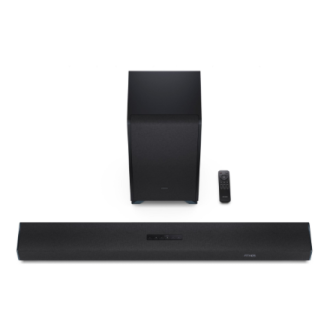Sharp | 3.1.2 Dolby Atmos/DTS:X Soundbar with Wireless Subwoofer | HT-SBW53121(BK) | Bluetooth Sharp | 3.1.2 Dolby Atmos/DTS:X Soundbar with Wireless Subwoofer | HT-SBW53121(BK) | Bluetooth