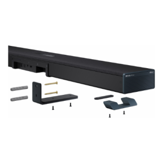 Sharp | 3.1.2 Dolby Atmos/DTS:X Soundbar with Wireless Subwoofer | HT-SBW53121(BK) | Bluetooth Sharp | 3.1.2 Dolby Atmos/DTS:X Soundbar with Wireless Subwoofer | HT-SBW53121(BK) | Bluetooth