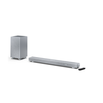 Sharp | 3.1.2 Dolby Atmos/DTS:X Soundbar with Wireless Subwoofer | HT-SBW53121(SL) | Bluetooth Sharp | 3.1.2 Dolby Atmos/DTS:X Soundbar with Wireless Subwoofer | HT-SBW53121(SL) | Bluetooth