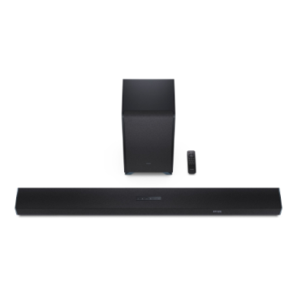 Sharp | 5.1.2 Dolby Atmos/DTS:X Soundbar with Wireless Subwoofer | HT-SBW55121(BK) | Bluetooth Sharp | 5.1.2 Dolby Atmos/DTS:X Soundbar with Wireless Subwoofer | HT-SBW55121(BK) | Bluetooth