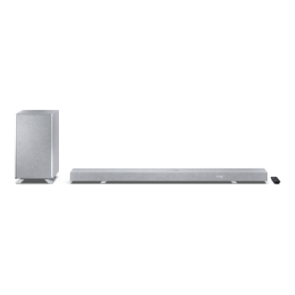 Sharp | 5.1.2 Dolby Atmos/DTS:X Soundbar with Wireless Subwoofer | HT-SBW55121(SL) | Bluetooth Sharp | 5.1.2 Dolby Atmos/DTS:X Soundbar with Wireless Subwoofer | HT-SBW55121(SL) | Bluetooth