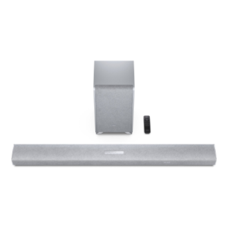 Sharp | 5.1.2 Dolby Atmos/DTS:X Soundbar with Wireless Subwoofer | HT-SBW55121(SL) | Bluetooth Sharp | 5.1.2 Dolby Atmos/DTS:X Soundbar with Wireless Subwoofer | HT-SBW55121(SL) | Bluetooth