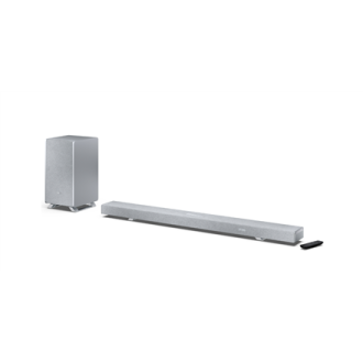 Sharp | 5.1.2 Dolby Atmos/DTS:X Soundbar with Wireless Subwoofer | HT-SBW55121(SL) | Bluetooth Sharp | 5.1.2 Dolby Atmos/DTS:X Soundbar with Wireless Subwoofer | HT-SBW55121(SL) | Bluetooth