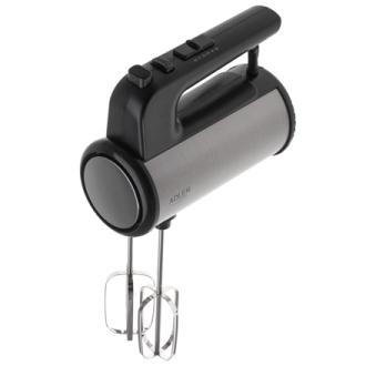 Adler Hand mixer | AD 4232 | Hand Mixer | 900 W | Number of speeds 5 | Turbo mode | Black/Stainless Steel Adler Hand mixer | AD 4232 | Hand Mixer | 900 W | Number of speeds 5 | Turbo mode | Black/Stainless Steel