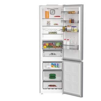 Whirlpool Refrigerator | WHK 25404 XP4E | Energy efficiency class E | Free standing | Combi | Height 203.5 cm | No Frost system 