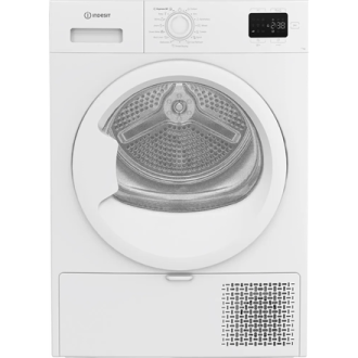 INDESIT Dryer Machine | C YSD 72D WW EE | Energy efficiency class E | Front loading | 7 kg | Heat pump | Digital | Depth 54.5 cm INDESIT Dryer Machine | C YSD 72D WW EE | Energy efficiency class E | Front loading | 7 kg | Heat pump | Digital | Depth 54.5 cm