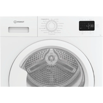 INDESIT Dryer Machine | C YSD 72D WW EE | Energy efficiency class E | Front loading | 7 kg | Heat pump | Digital | Depth 54.5 cm INDESIT Dryer Machine | C YSD 72D WW EE | Energy efficiency class E | Front loading | 7 kg | Heat pump | Digital | Depth 54.5 cm