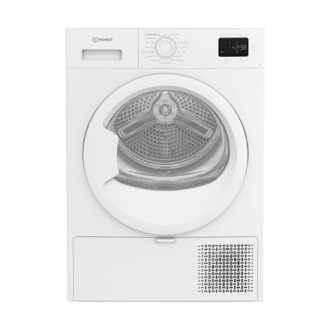 INDESIT Dryer Machine | C YSD 83D WW EE | Energy efficiency class D | Front loading | 8 kg | Heat pump | LED | Depth 54.5 cm | W INDESIT Dryer Machine | C YSD 83D WW EE | Energy efficiency class D | Front loading | 8 kg | Heat pump | LED | Depth 54.5 cm | W