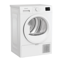 INDESIT Dryer Machine | C YSD 83D WW EE | Energy efficiency class D | Front loading | 8 kg | Heat pump | LED | Depth 54.5 cm | W INDESIT Dryer Machine | C YSD 83D WW EE | Energy efficiency class D | Front loading | 8 kg | Heat pump | LED | Depth 54.5 cm | W