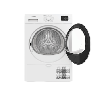 INDESIT Dryer Machine | C YSD 83D WW EE | Energy efficiency class D | Front loading | 8 kg | Heat pump | LED | Depth 54.5 cm | W INDESIT Dryer Machine | C YSD 83D WW EE | Energy efficiency class D | Front loading | 8 kg | Heat pump | LED | Depth 54.5 cm | W