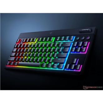 Razer | BlackWidow V4 Low-Profile HyperSpeed | Keyboard | Wireless | US | Bluetooth | Green Switches | Black Razer | BlackWidow V4 Low-Profile HyperSpeed | Keyboard | Wireless | US | Bluetooth | Green Switches | Black