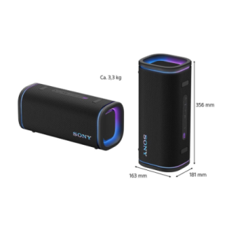 Sony | Speaker | Waterproof | Bluetooth | Wireless connection | ULT FIELD 5 dB | Portable | Black
