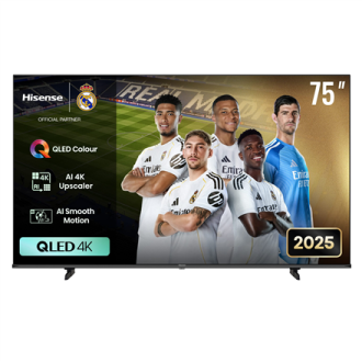 Hisense QLED TV | 75E7Q | 75 | Smart TV | VIDAA | 4K UHD | Black Hisense QLED TV | 75E7Q | 75 | Smart TV | VIDAA | 4K UHD | Black