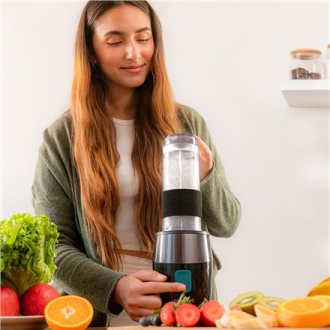 Cecotec Blender | Power Titanium 900 ProGo | Tabletop | 900 W | Jar capacity 2x0.57 L | Ice crushing | Black Cecotec Blender | Power Titanium 900 ProGo | Tabletop | 900 W | Jar capacity 2x0.57 L | Ice crushing | Black