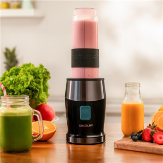 Cecotec Blender | Power Titanium 900 ProGo | Tabletop | 900 W | Jar capacity 2x0.57 L | Ice crushing | Black Cecotec Blender | Power Titanium 900 ProGo | Tabletop | 900 W | Jar capacity 2x0.57 L | Ice crushing | Black