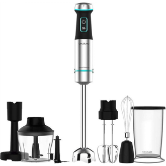 Cecotec | Hand Blender | Power TitanBlack 1200 XL PerfectCream&Crush | Hand Blender | 1200 W | Stainless steel/Black Cecotec | Hand Blender | Power TitanBlack 1200 XL PerfectCream&Crush | Hand Blender | 1200 W | Stainless steel/Black