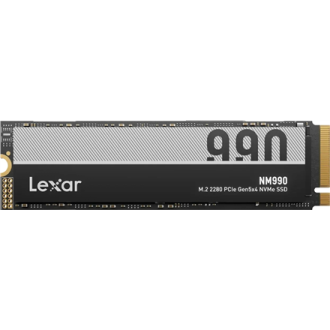 Lexar SSD | NM990 | 4000 GB | SSD form factor M.2 2280 | Solid-state drive interface PCIe Gen 5x4 | Read speed 14000 MB/s | Writ Lexar SSD | NM990 | 4000 GB | SSD form factor M.2 2280 | Solid-state drive interface PCIe Gen 5x4 | Read speed 14000 MB/s | Writ