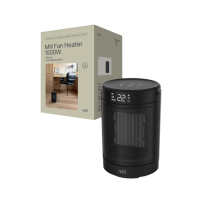 Mill FH1500BLACK | Ceramic fan heater | 1500 W | Suitable for rooms up to 22 m | Black Mill FH1500BLACK | Ceramic fan heater | 1500 W | Suitable for rooms up to 22 m | Black