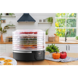 ETA | Food Dryer | Power 380 W | Number of trays 8 | Integrated timer | Black ETA | Food Dryer | Power 380 W | Number of trays 8 | Integrated timer | Black