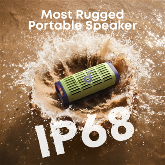 Anker Soundcore Speaker | Boom 3i | 50 W | Waterproof | Bluetooth | Wireless connection | Portable | Green Anker Soundcore Speaker | Boom 3i | 50 W | Waterproof | Bluetooth | Wireless connection | Portable | Green