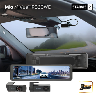 Mio MiVue R860WD, Dash Cam | GPS | Wi-Fi | Front and rear cams synchronized for recording with an unobstructed view 11.26 Mio MiVue R860WD, Dash Cam | GPS | Wi-Fi | Front and rear cams synchronized for recording with an unobstructed view 11.26