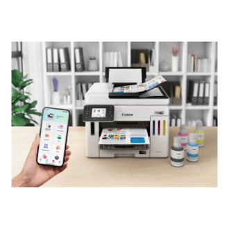 Canon | MAXIFY GX7150 | Multifunction printer | Ink-jet | Colour | A4 | Wi-Fi | White Canon | MAXIFY GX7150 | Multifunction printer | Ink-jet | Colour | A4 | Wi-Fi | White