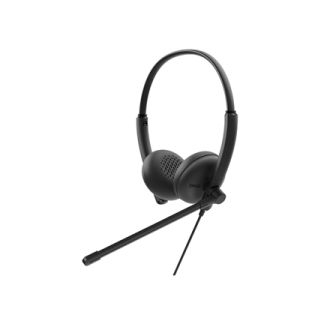 Dell | Headset | WH125 | Built-in microphone | USB Type-A | Black Dell | Headset | WH125 | Built-in microphone | USB Type-A | Black