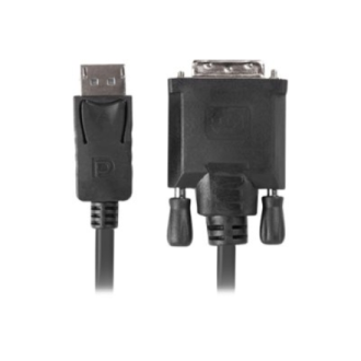 Lanberg Cable | CA-DPDV-10CU-0018-BK | DisplayPort to DVI-D | 1.8 m Lanberg Cable | CA-DPDV-10CU-0018-BK | DisplayPort to DVI-D | 1.8 m