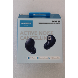 SALE OUT. Anker Soundcore Dot 3i True-Wireless Earbuds, Blue USED, DIRTY | SALE OUT. Anker Soundcore True-Wireless Earbuds | Dot