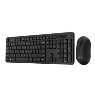 Asus CW100 | Keyboard and Mouse Set | Wireless | Russian | Black Asus CW100 | Keyboard and Mouse Set | Wireless | Russian | Black
