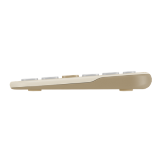 Asus Marshmallow KW100 | Keyboard | Wireless | US International | Oat Milk Asus Marshmallow KW100 | Keyboard | Wireless | US International | Oat Milk