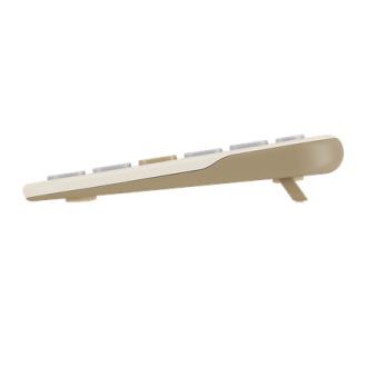Asus Marshmallow KW100 | Keyboard | Wireless | US International | Oat Milk Asus Marshmallow KW100 | Keyboard | Wireless | US International | Oat Milk