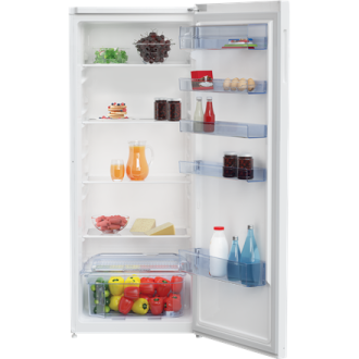 BEKO Refrigerator | RSSA290M41WN | Energy efficiency class E | Free standing | Larder | Height 150.8 cm | Fridge net capacity 28 BEKO Refrigerator | RSSA290M41WN | Energy efficiency class E | Free standing | Larder | Height 150.8 cm | Fridge net capacity 28