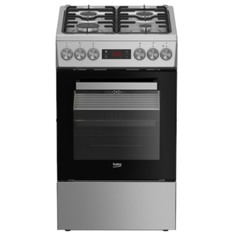 BEKO Cooker | FSM52321DXDT | Hob type Gas | Oven type Electric | Stainless Steel | Width 50 cm | Depth 60 cm | Grilling | Energy BEKO Cooker | FSM52321DXDT | Hob type Gas | Oven type Electric | Stainless Steel | Width 50 cm | Depth 60 cm | Grilling | Energy