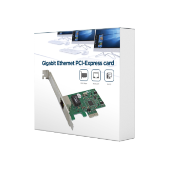 Gembird Gigabit Ethernet PCI-Express card, Realtek chipset | NIC-GX1 Gembird Gigabit Ethernet PCI-Express card, Realtek chipset | NIC-GX1