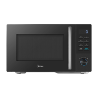 Midea Microwave oven | MMO-AM25VB(BK) | Free standing | 900 W | 25 L | Black