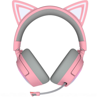 Razer | Headset | Kraken Kitty V3 Pro | Bluetooth | Over-Ear | Quartz Razer | Headset | Kraken Kitty V3 Pro | Bluetooth | Over-Ear | Quartz