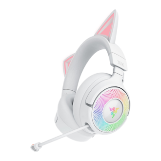 Razer | Headset | Kraken Kitty V3 Pro | Bluetooth | Over-Ear | White Razer | Headset | Kraken Kitty V3 Pro | Bluetooth | Over-Ear | White