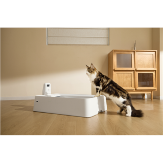 PETKIT Purobot Crystal Duo with Camera Self-Cleaning Cat Litter Box | White PETKIT Purobot Crystal Duo with Camera Self-Cleaning Cat Litter Box | White