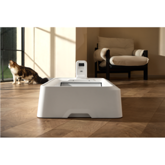 PETKIT Purobot Crystal Duo with Camera Self-Cleaning Cat Litter Box | White PETKIT Purobot Crystal Duo with Camera Self-Cleaning Cat Litter Box | White