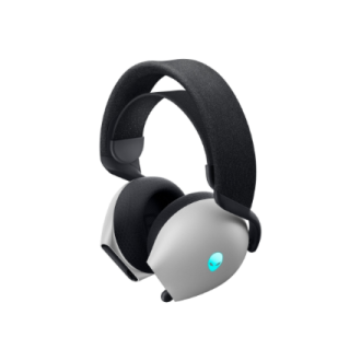 Dell Gaming Headset | Alienware Tri Mode AW725H | Bluetooth | Over-Ear | Microphone | Lunar Light | Noise canceling | Wireless
