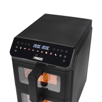 Princess Double Stack Airfryer | 182490 | Power 3000 W | Capacity 11.2 L | Black Princess Double Stack Airfryer | 182490 | Power 3000 W | Capacity 11.2 L | Black