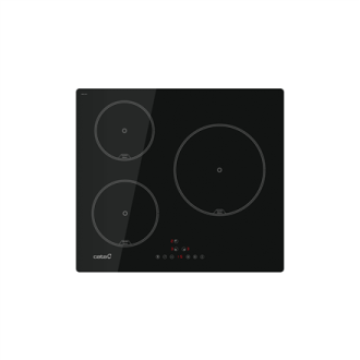 CATA Hob | IB 6403E2 BK | Induction | Number of burners/cooking zones 3 | Touch | Timer | Black CATA Hob | IB 6403E2 BK | Induction | Number of burners/cooking zones 3 | Touch | Timer | Black